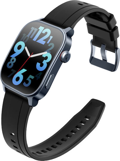 Kieslect Ks 3 47mm Smartwatch with Heart Rate Monitor (Black) view 9
