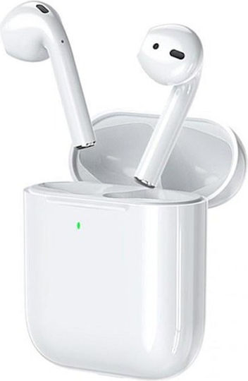 Proda PD-BT220 Earbud Bluetooth Handsfree Earphones White view 3