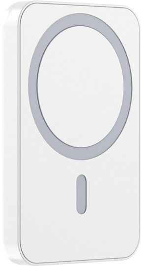 Pavareal PA-PB17 MagSafe Power Bank 5000mAh with USB-A Port White