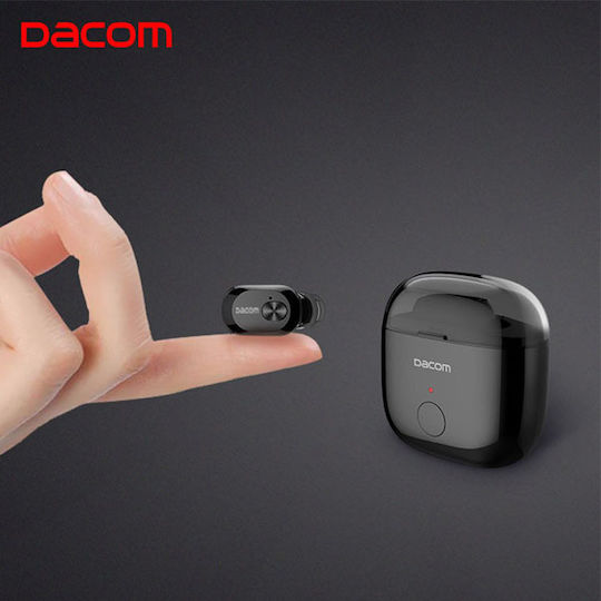 Dacom K6P In-ear Bluetooth Handsfree Earphone with Charging Case Black view 2