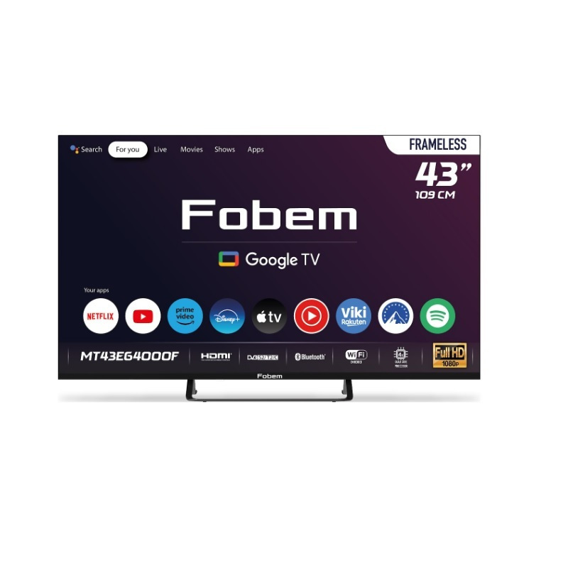 Fobem Smart TV 43" Full HD LED MT43EG4000F 2025