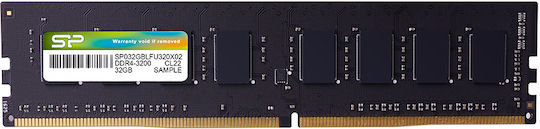 Silicon Power DDR4 with Module 1x32GB and Speed 3200 for Desktop SP032GBLFU320X02