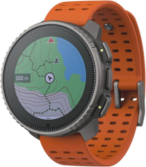 Suunto Vertical Titanium 49mm Waterproof Smartwatch with Heart Rate Monitor (Canyon) view 6
