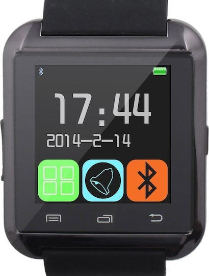 U8S Smartwatch (Black) view 1