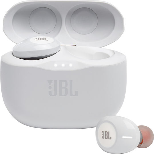 JBL Tune 125TWS In-ear Bluetooth Handsfree Earphones with Charging Case White