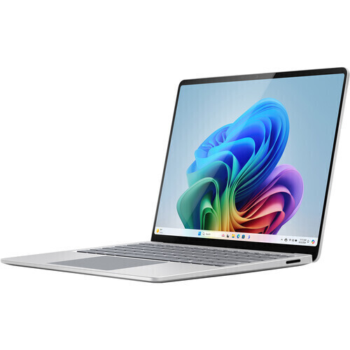 Microsoft Laptop Copilot+PC 13.8" Touchscreen 120Hz (Snapdragon-X Plus/16GB/256GB SSD/W11 Home) Platinum (International English Keyboard) vue 3