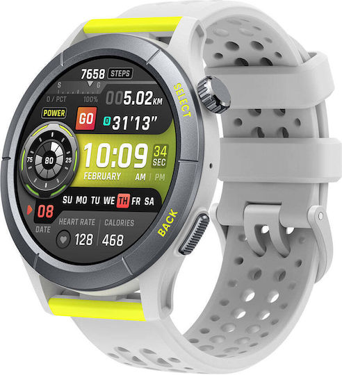 Amazfit Cheetah (Round) Waterproof Smartwatch with Heart Rate Monitor (Speedster Grey) vue 2
