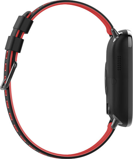 Kingwear GV68 Smartwatch with Heart Rate Monitor (Red) view 6