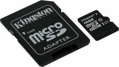 Kingston Canvas Select microSDHC 16GB U1 UHS-I 80MB/s with Adapter view 5