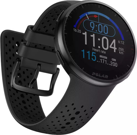 Polar Pacer Pro with H10 Heart Rate Monitor 45mm Smartwatch with Heart Rate Monitor (Carbon Gray) view 6