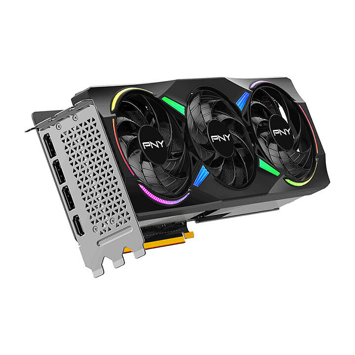 PNY GeForce RTX 5070 Ti 16GB GDDR7 Triple Fan Graphics Card VCG5070T16TFXXPB1 vue 2
