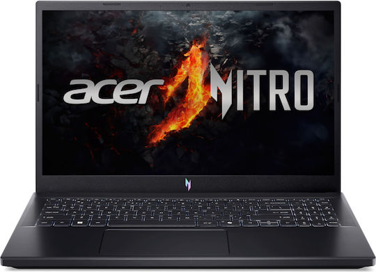 Acer Nitro V 15 ANV15-41 15.6" FHD 144Hz (Ryzen 7-7735HS/16GB/1TB SSD/GeForce RTX 4060/No OS) Obsidian Black (US Keyboard) view 1