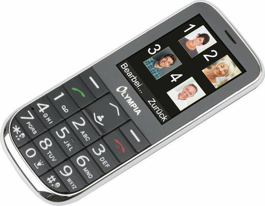 Olympia Joy II Dual SIM Mobile with Large Buttons Black view 6