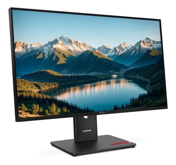 Lenovo ThinkVision T27Q-40 IPS HDR Monitor 27" QHD 2560x1440 with Response Time 6ms GTG view 3