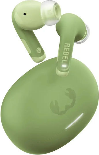 Fresh 'n Rebel Twins Fuse 2 In-ear Bluetooth Handsfree Earphones with Sweat Resistance and Charging Case Green