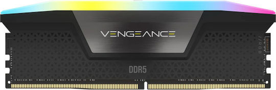 Corsair Vengeance RGB DDR5 32GB RAM with 2x16GB Modules and Speed 6000 for Desktop CMH32GX5M2B6000C38 view 4
