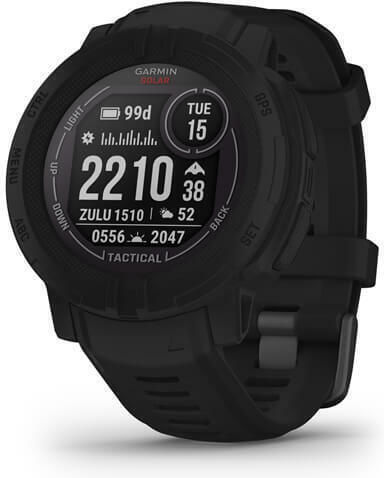Garmin Instinct 2 Solar Tactical Edition 45mm Waterproof Smartwatch with Heart Rate Monitor (Black) view 2