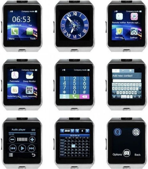 DZ14 Smartwatch with SIM (White) view 2