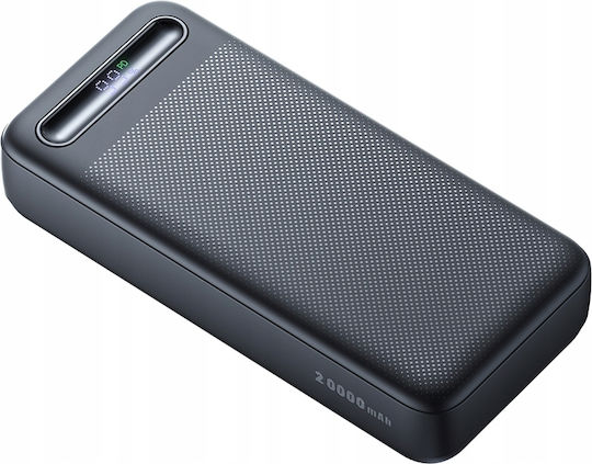 Mcdodo MC-3891 Power Bank 20000mAh 22.5W with 2 USB-A Ports and USB-C Port Power Delivery Black view 2
