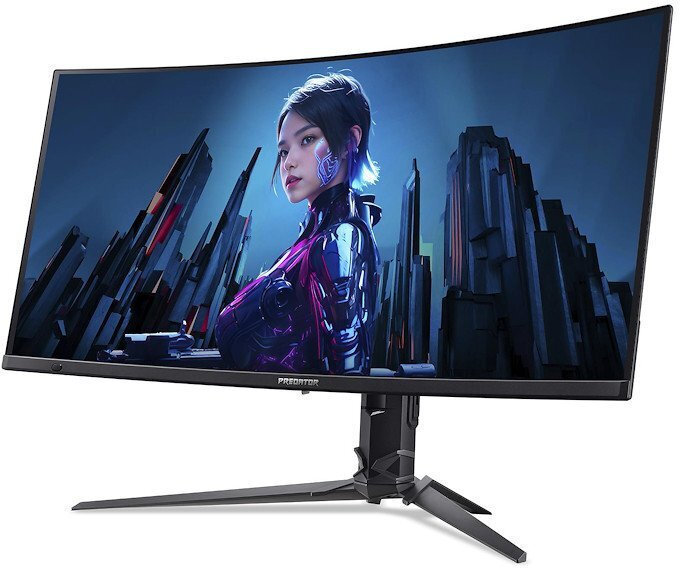 Acer UM.CXXEE.501 Ultrawide QD-OLED Curved Monitor 34" QHD 3440x1440 view 2