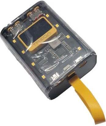 Treqa TR-961 Power Bank 10000mAh Transparent view 1