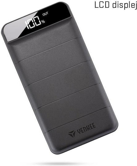 Yenkee YPB 3010 Power Bank 30000mAh with 2 USB-A Ports Black view 7