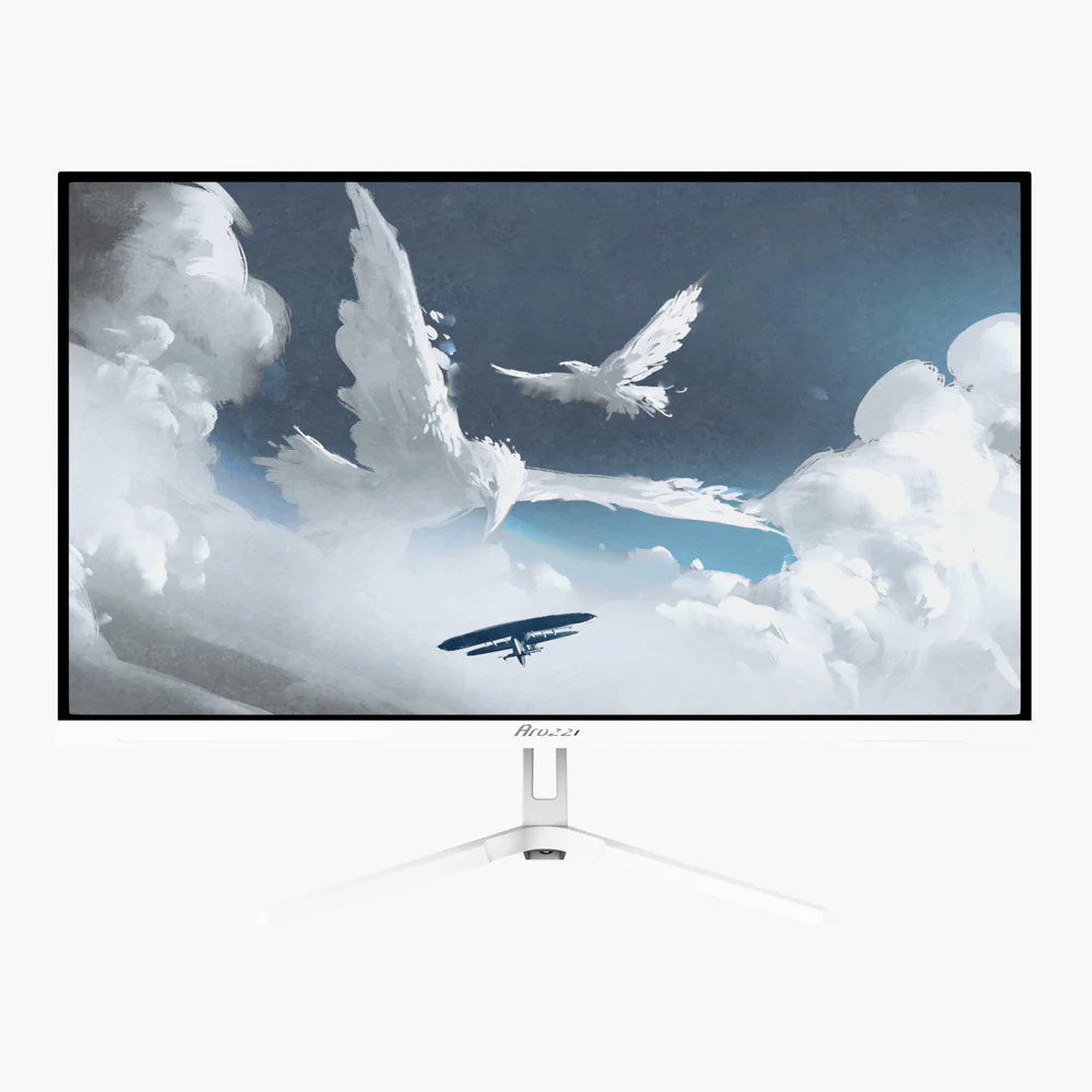 Arozzi Nova IPS Gaming Monitor 27" QHD 2560x1440 180Hz With Response Time 2ms GTG White view 2