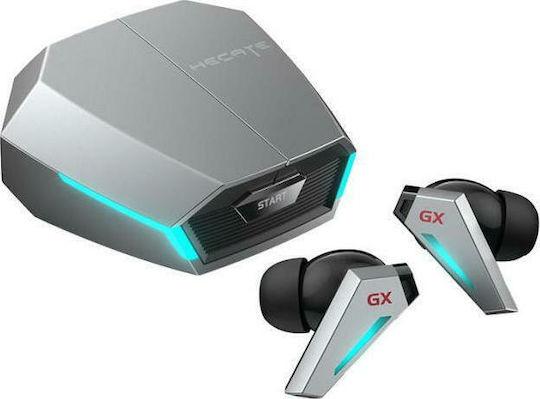 Edifier GX07 In-ear Bluetooth Handsfree Earphones with Sweat Resistance and Charging Case Gray vue 2