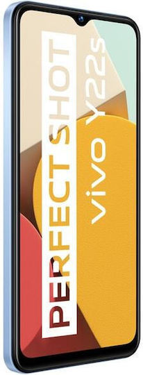 Vivo Y22s Dual SIM (6GB/128GB) Summer Cyan view 3