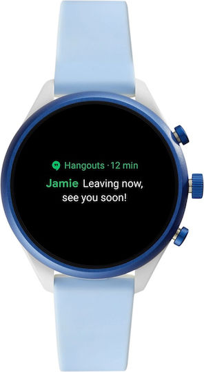 Fossil Sport 41mm Smartwatch with Heart Rate Monitor (Red) view 3