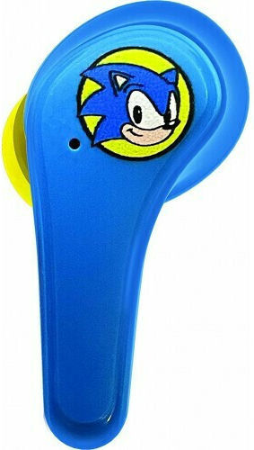 OTL SEGA Sonic the Hedgehog In-ear Bluetooth Handsfree Earphones with Charging Case Blue vista 2