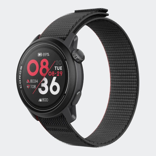 Coros Pace 3 Smartwatch with Heart Rate Monitor (Ink) view 3