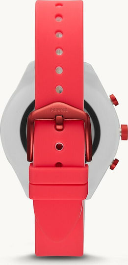 Fossil Sport 41mm Smartwatch with Heart Rate Monitor (Red) view 2
