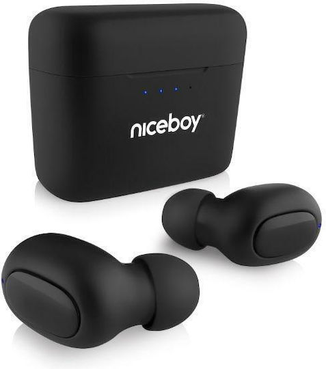 Niceboy Podsie 3 In-ear Bluetooth Handsfree Earphones with Charging Case Black view 9