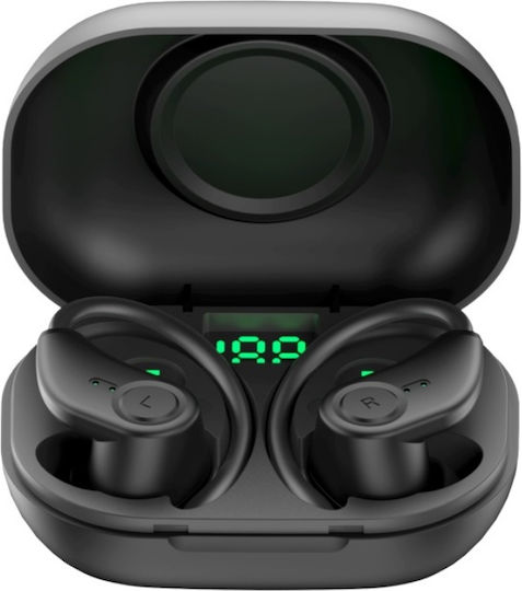 Bluedio S6 In-ear Bluetooth Handsfree Earphones with Charging Case Black view 2