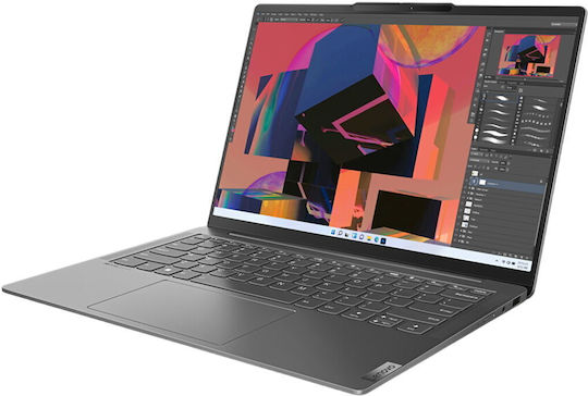 Lenovo Yoga Slim 6 14IAP8 14" OLED FHD+ (i5-1240P/16GB/512GB SSD/W11 Home) Storm Grey (ES Keyboard) view 2