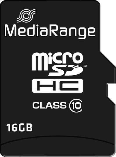 MediaRange MR958 microSDHC 16GB Class 10 A1 High Speed 80MB/s with Adapter view 4