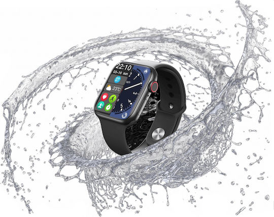 Kiano Active Smartwatch with Heart Rate Monitor (Black) vista 5
