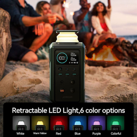 Joyroom JR-PBF10 Power Bank 75000mAh 100W with 3 USB-A Ports and 3 USB-C Ports Green view 6