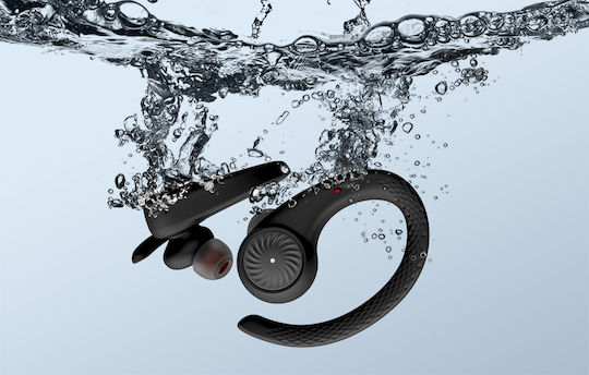 Tribit MoveBuds H1 BTH95 Bluetooth Handsfree Earphones with Sweat Resistance and Charging Case Black vista 6
