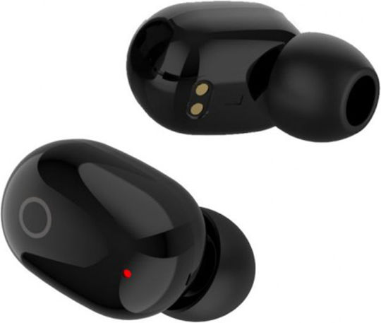 Esdras TWS23 In-ear Bluetooth Handsfree Earphones with Charging Case Black view 4