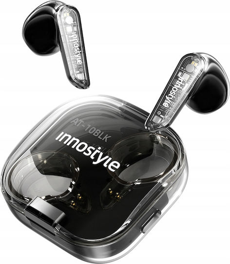 Innostyle AT-10BLK In-ear Bluetooth Handsfree Earphones with Charging Case Black view 6
