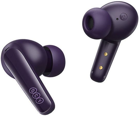 QCY T13X In-ear Bluetooth Handsfree Earphones with Charging Case Purple vista 5