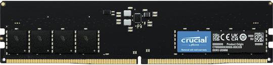 Crucial DDR5 with Module 1x16GB and Speed 5600 for Desktop CT16G56C46U5