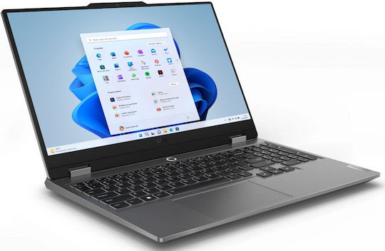 Lenovo LOQ 15AHP9 15.6" IPS FHD 144Hz (Ryzen 5-8645HS/16GB/512GB SSD + 512GB SSD/GeForce RTX 4060/W11 Home) Luna Grey (US Keyboard) view 1