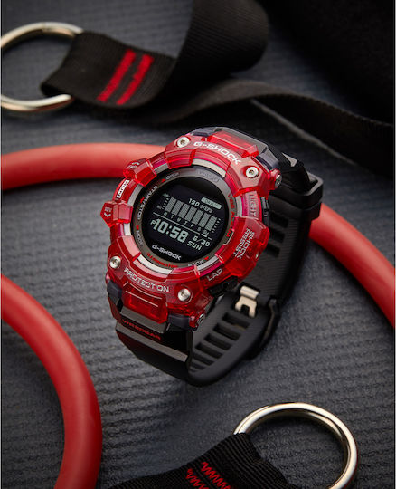Casio GBD-100SM-4A1ER 49mm Smartwatch (Red) view 3