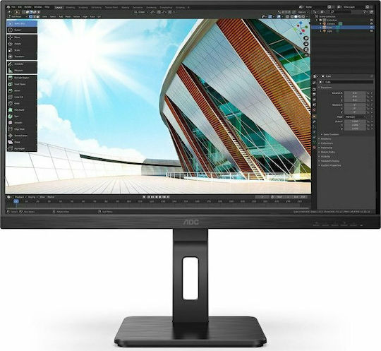 AOC 27P2C IPS Monitor 27" FHD 1920x1080 with Response Time 4ms GTG vue 2