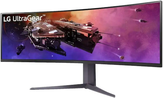 LG UltraGear 45GR75DC-B Ultrawide VA HDR Curved Monitor 44.5" 5120x1440 200Hz with Response Time 1ms GTG view 4