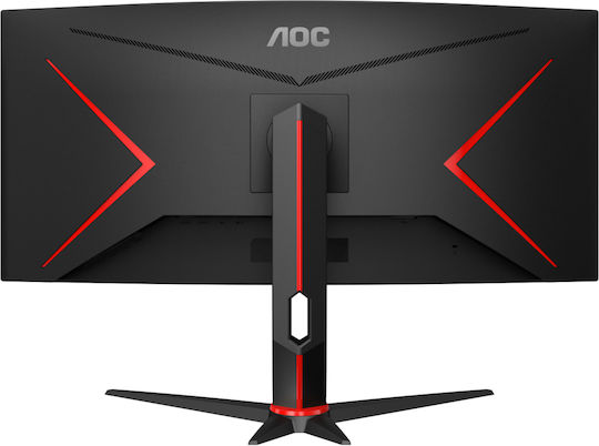 AOC CU34G2XP/BK Ultrawide VA HDR Curved Gaming Monitor 34" QHD 3440x1440 180Hz with Response Time 1ms GTG vue 4