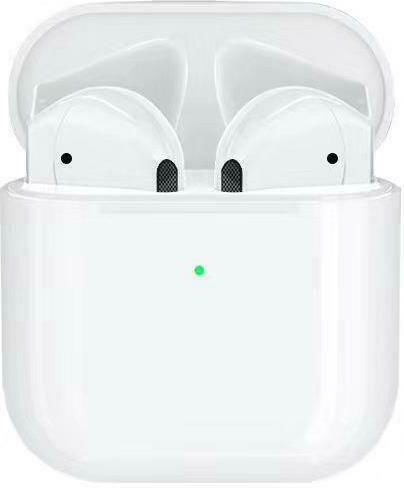 PRO5 In-ear Bluetooth Handsfree Earphones with Charging Case White view 1